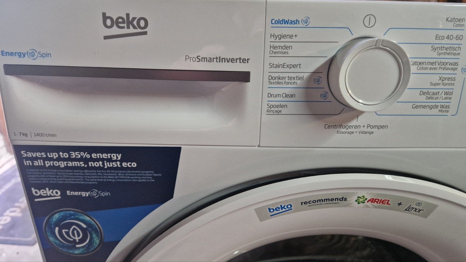 Beko Wasmachine ProSmartInverter - Zeer weinig gebruikt, Ophalen of Verzenden