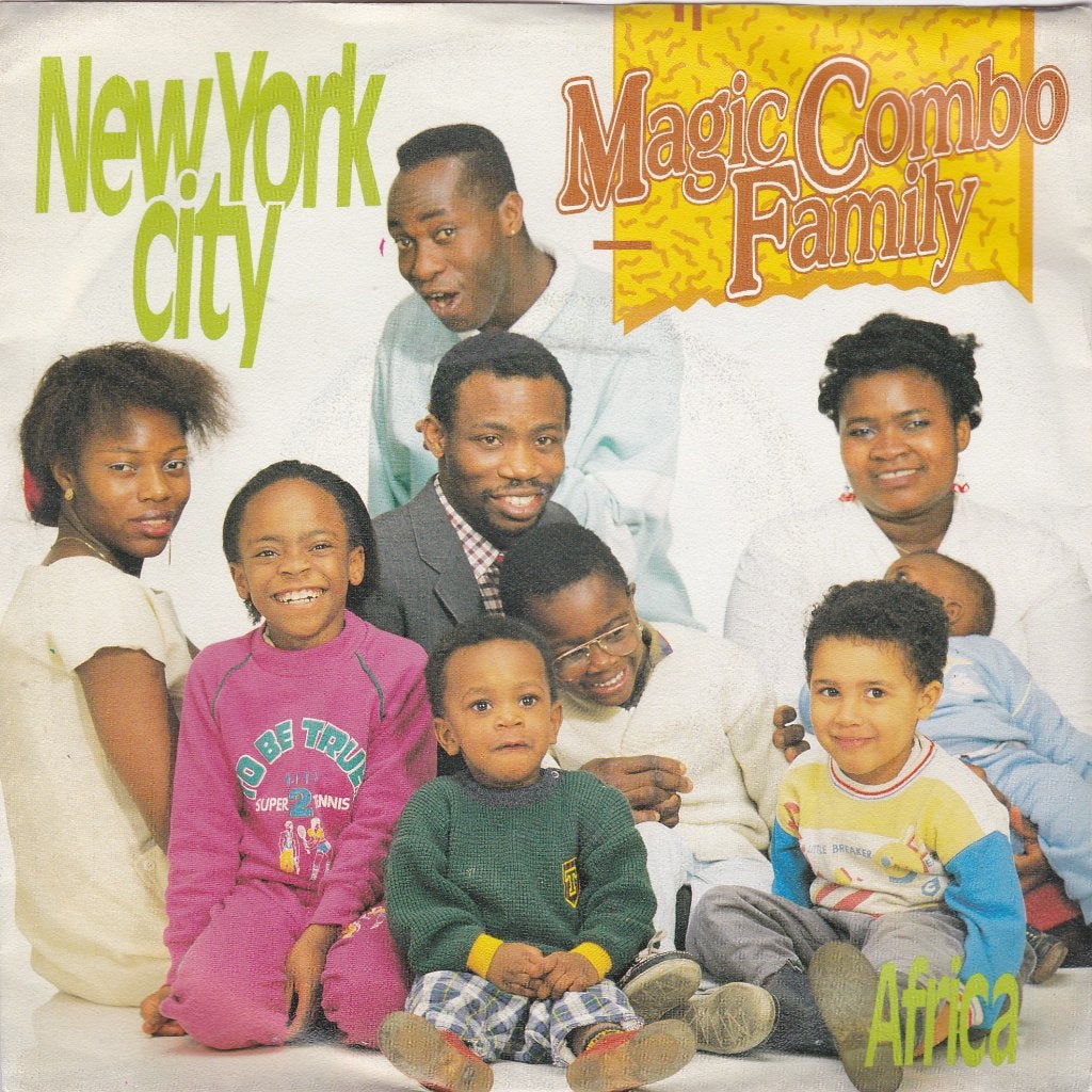 s 3543 Magic Combo Family ‎– New York City, Gebruikt, Fotohoes, Overige genres, 7 inch