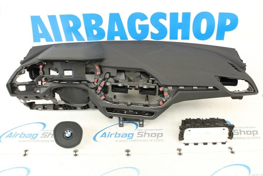 Airbag set Dashboard M zwart BMW 1 serie F40 (2019-heden), Gebruikt, Ophalen of Verzenden