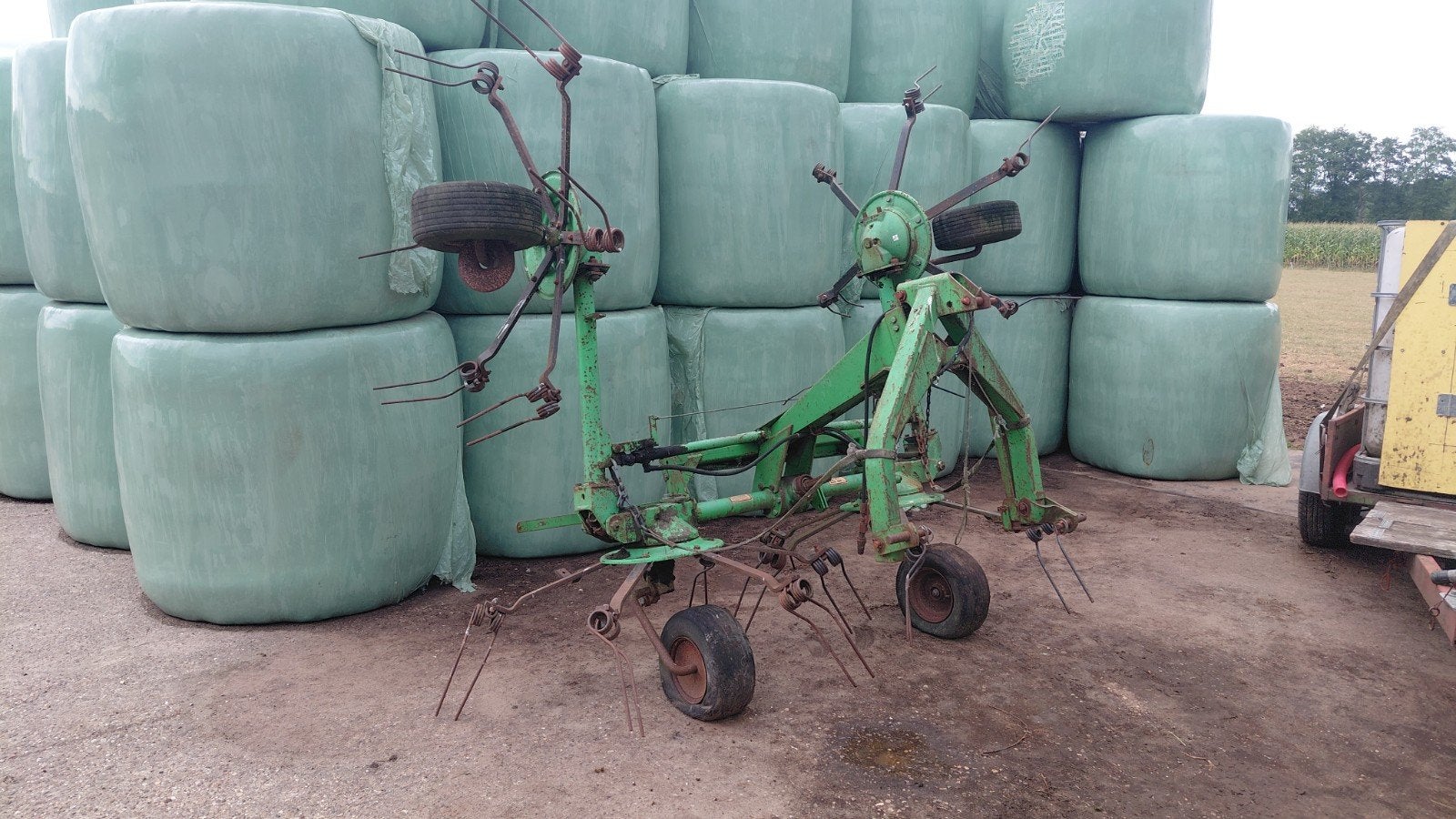 Deutz Fahr Schudder - Hooischudder / Hooihark, Ophalen, Akkerbouw, Weidebouw