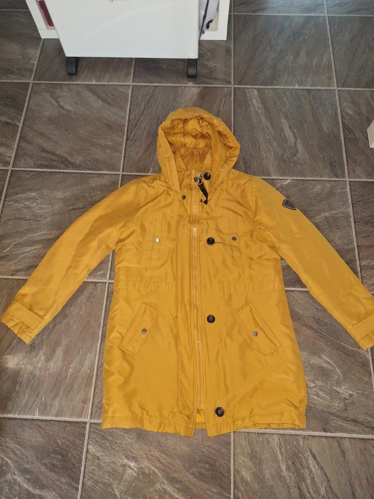 Dames winterjas, Kleding | Dames, Jassen | Winter, Ophalen, Only, Geel, Maat 42/44 (L)
