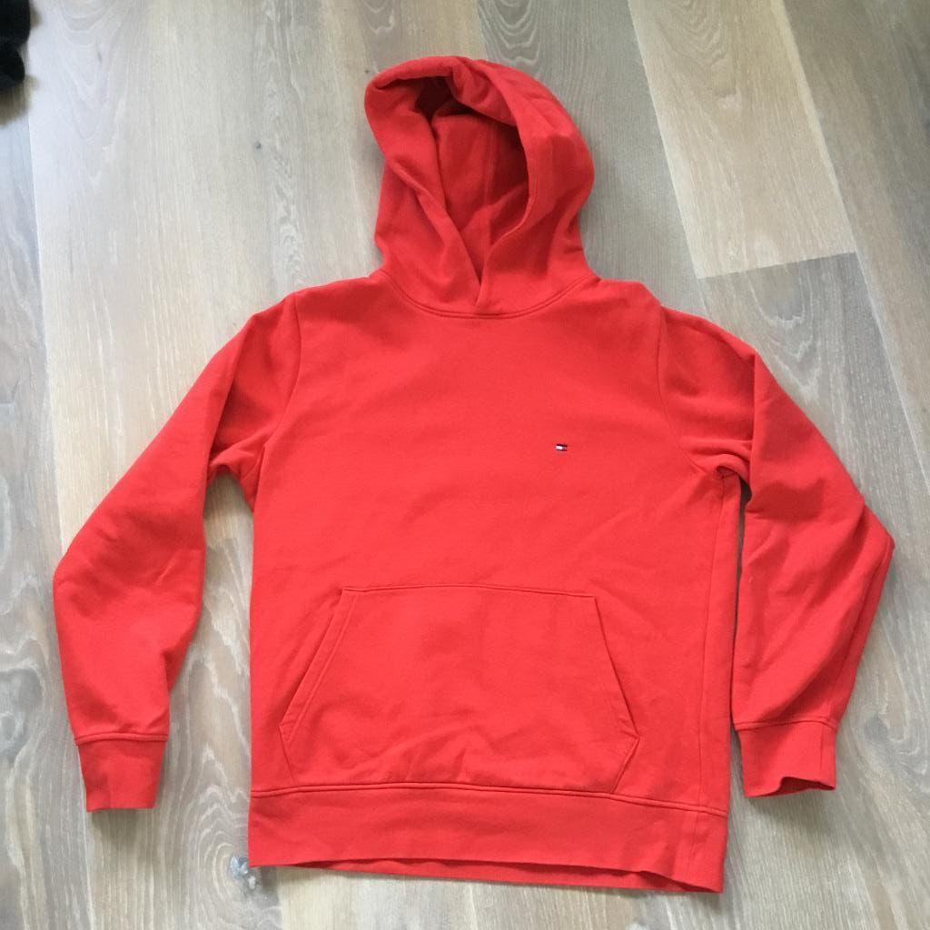 Tommy Hilfiger hoodie maat s, Tommy Hilfiger, Ophalen of Verzenden, Zo goed als nieuw, Rood