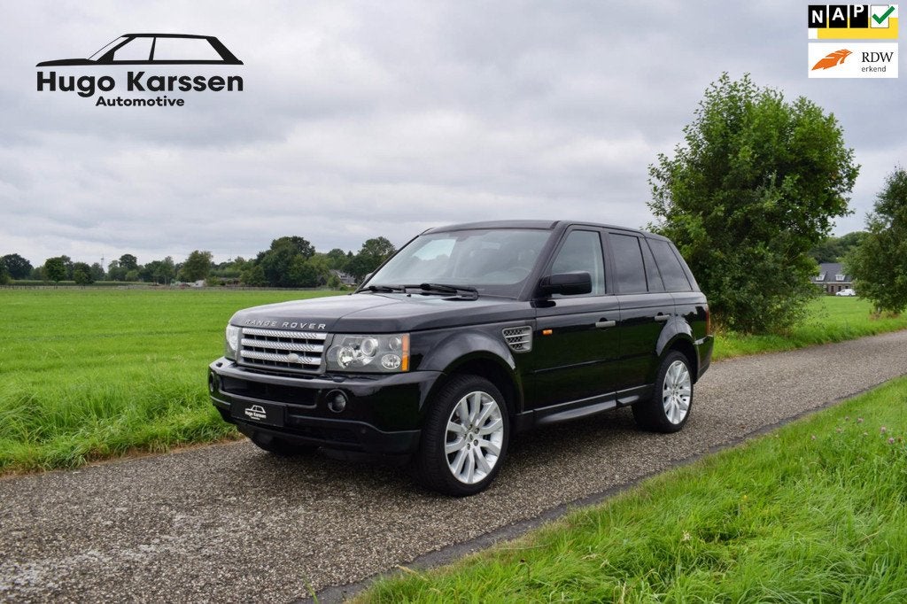 Land Rover Range Rover Sport 4.2 V8 Supercharged First Editi, Auto's, Automaat, 4197 cc, Gebruikt, Zwart