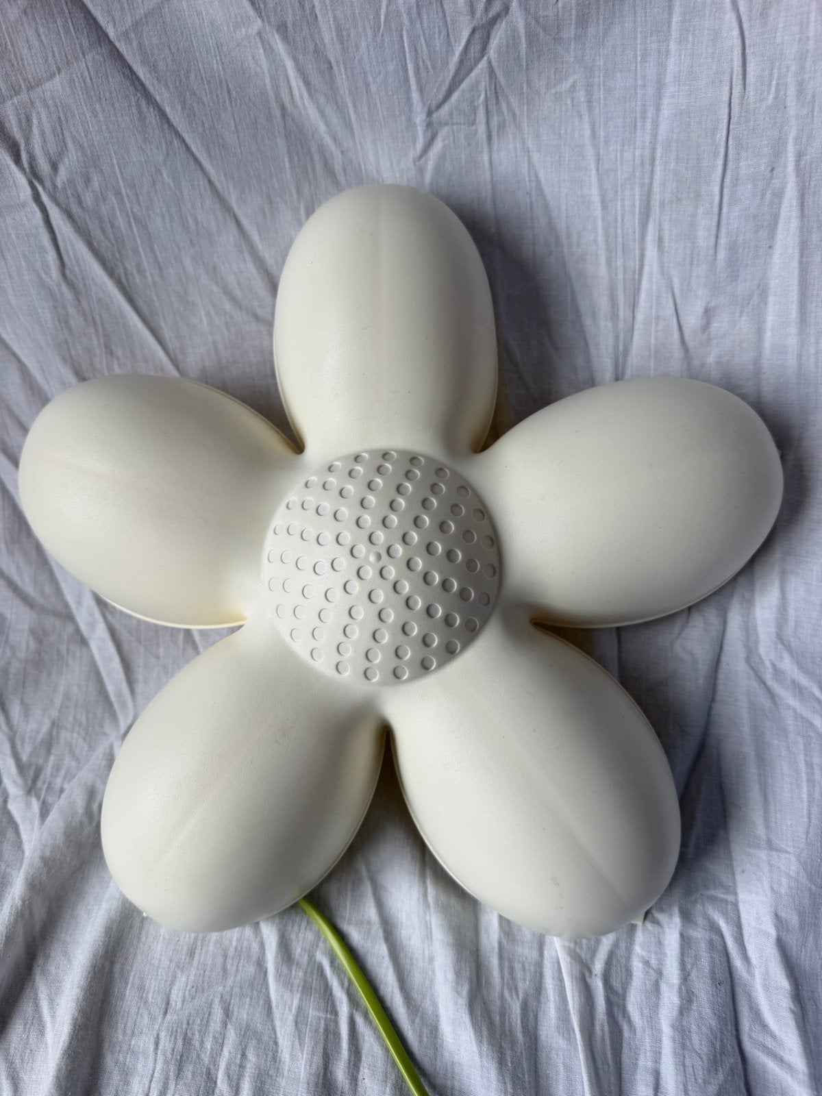 Leuke bloemlamp IKEA, Huis en Inrichting, Lampen | Overige, Gebruikt, Overige merken, Met schakelaar, Overige fittingen, Wit, Kunststof