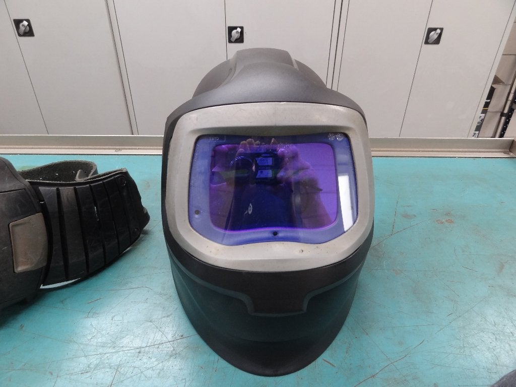 Speedglas 9100 MP (M-300)  lashelm met unit en filter 9100XX, Ophalen of Verzenden, Zo goed als nieuw, 250 ampère of meer, Co2