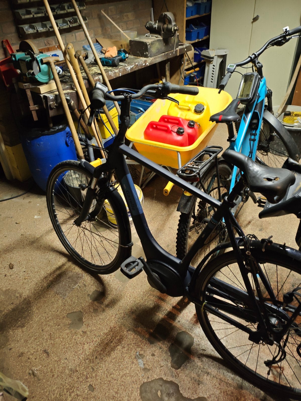 Elektrische Gazelle paris c7 hmb Herenfiets voor onderdelen, Ophalen of Verzenden, Gebruikt, Gazelle
