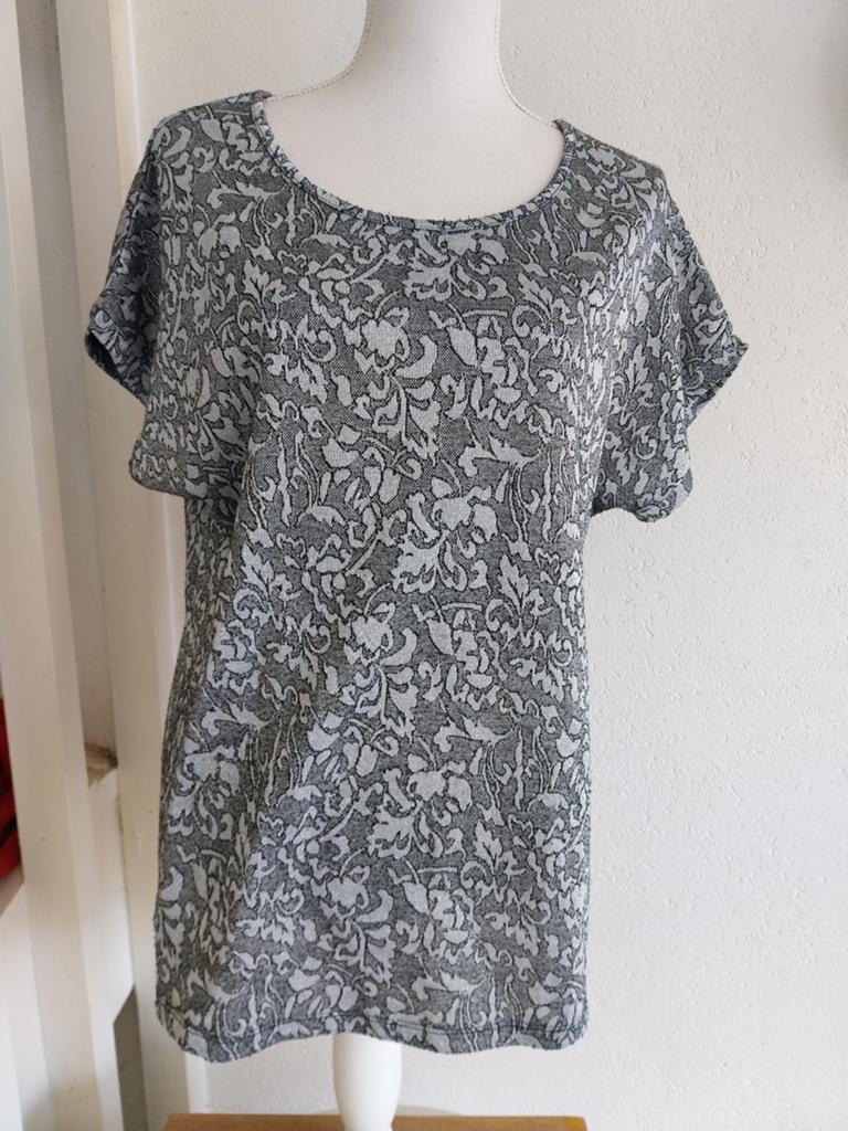 Grijs glitter tuniek maat 44 Party Collection, Party collection, Maat 42/44 (L), Ophalen of Verzenden, Zo goed als nieuw