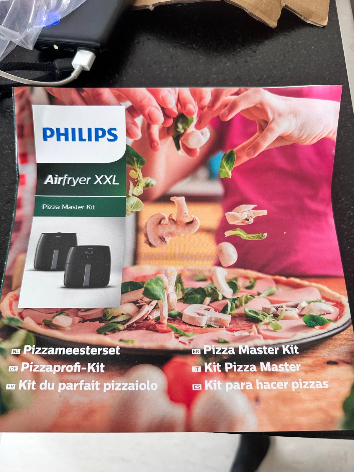 Foto 2 van Philips Airfryer XXL Pizza Master Kit - Nieuw