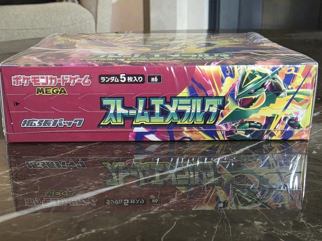 Japanse Storm Emeralda (M6) Booster Box | Delta Reign, Ophalen of Verzenden, Nieuw, Boosterbox