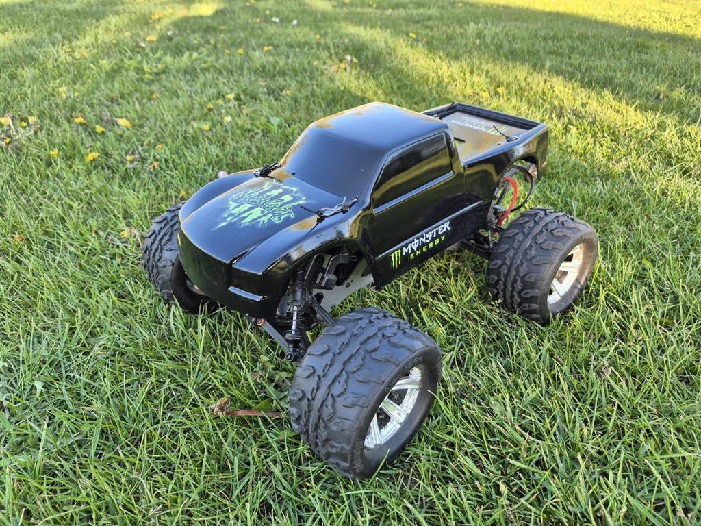Nette hpi elektro monstertruck., Elektro, Auto offroad, Ophalen of Verzenden, Zo goed als nieuw