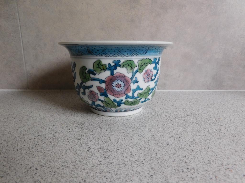 Bloempot 15x10 cm. Bloemen China Dream, Rond, Binnen, Ophalen of Verzenden, Zo goed als nieuw