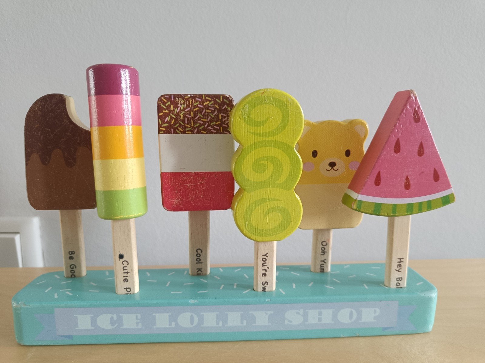 Tender Leaf Toys Houten IJsjes, Ophalen, Gebruikt, Jongen of Meisje