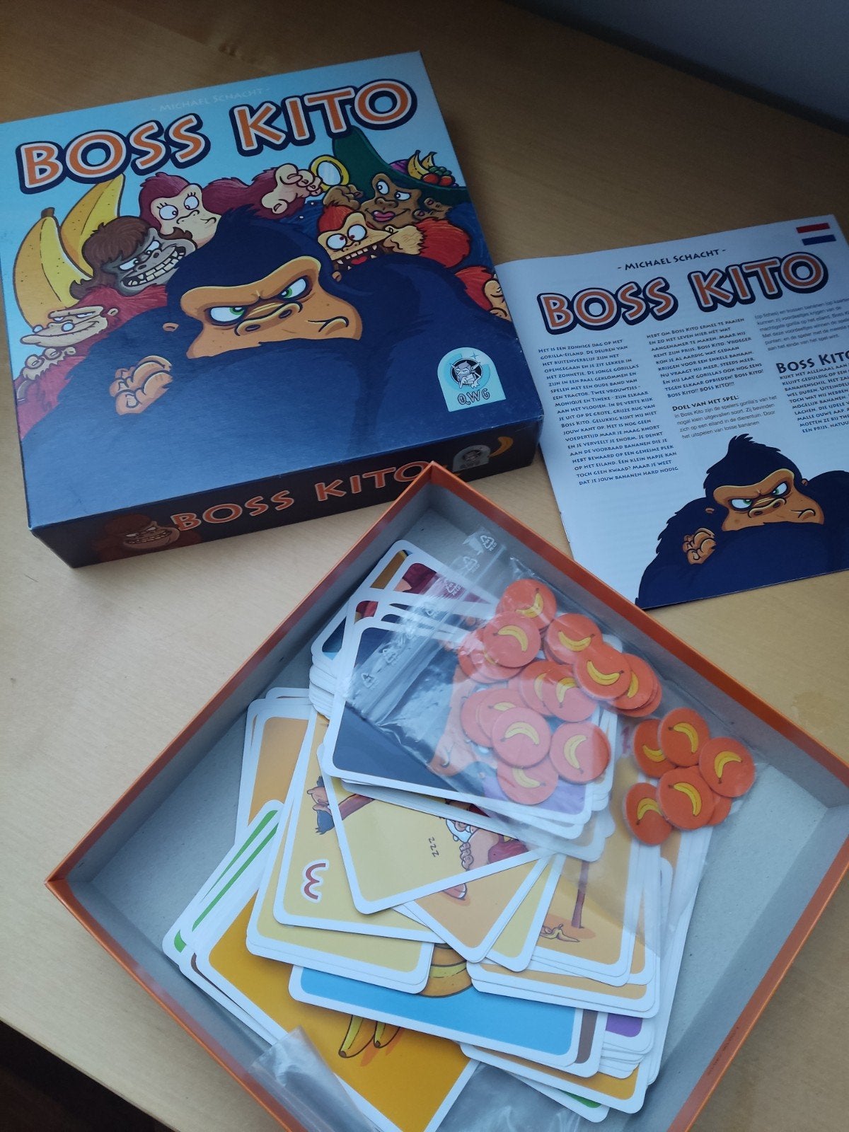 Boss Kito Bordspel - Leuk familiespel, Drie of vier spelers, Ophalen of Verzenden, Gebruikt, QWG
