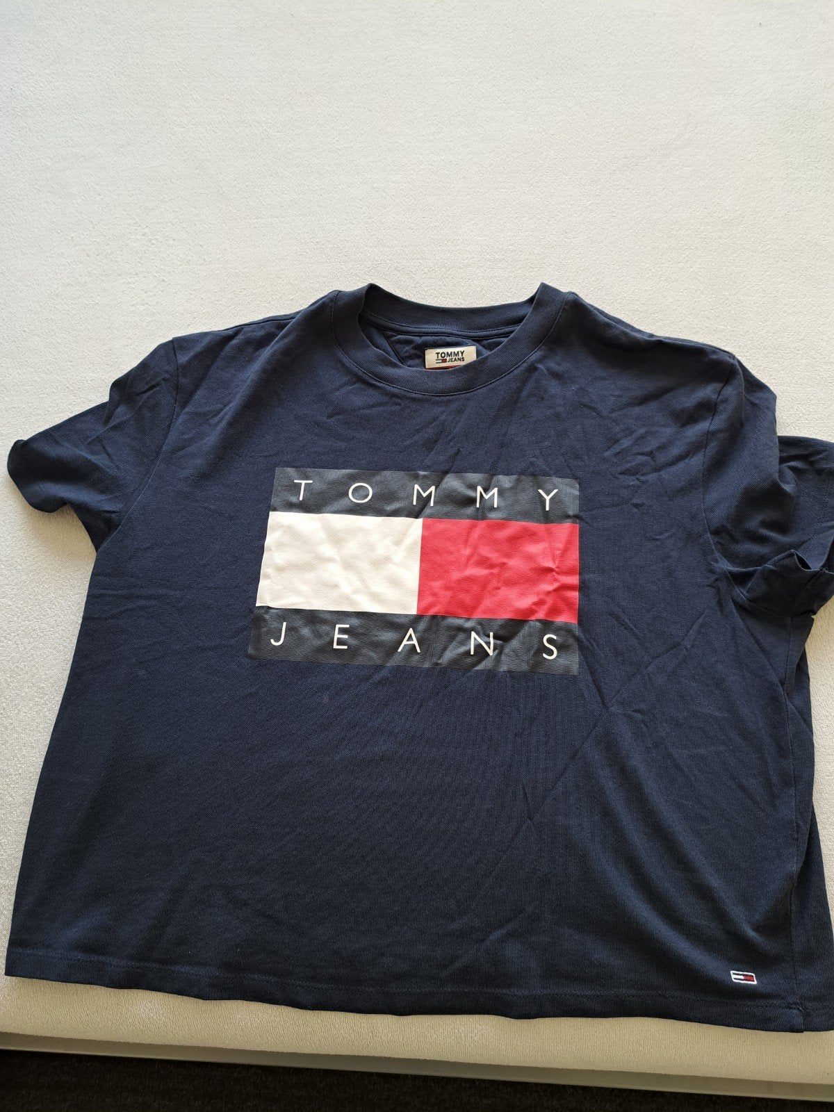 Super mooie tommy hilfiger T-shirt maat xl, Kleding | Dames, Blauw, Maat 46/48 (XL) of groter, Ophalen of Verzenden, Zo goed als nieuw