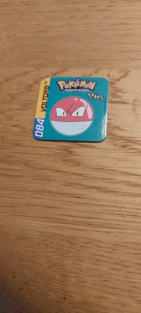 pokemon magneet panini staks Voltorb uit 2003, Ophalen of Verzenden, Nieuw, Overige typen