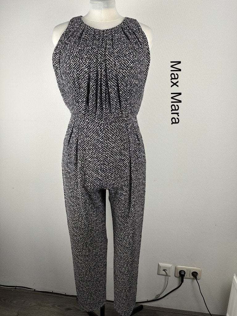 Max Mara Jumpsuit  (mt: 42) 15,2/231, Kleding | Dames, Zwart, Max Mara, Maat 42/44 (L), Max Mara