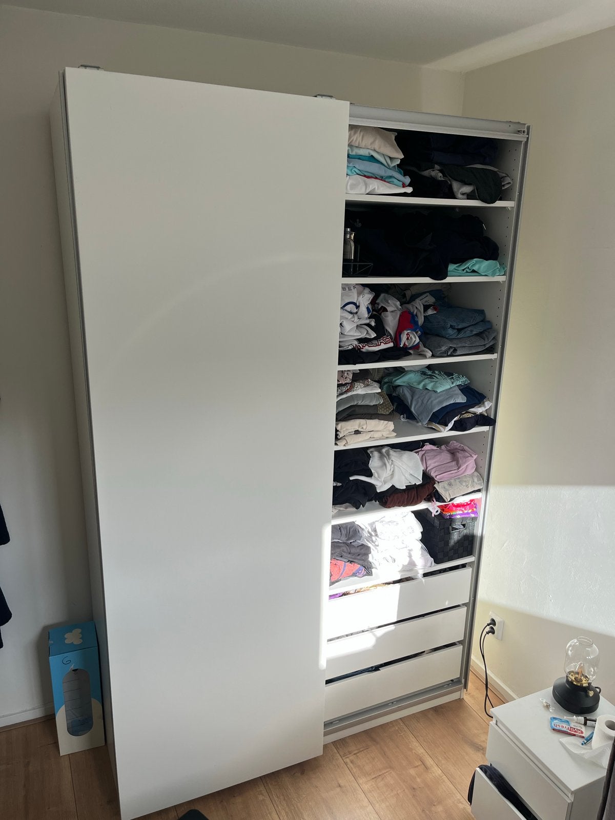 IKEA Pax kast met schuifdeuren - 150x60x236 cm, Ophalen, Overige materialen, 100 tot 150 cm, 200 cm of meer