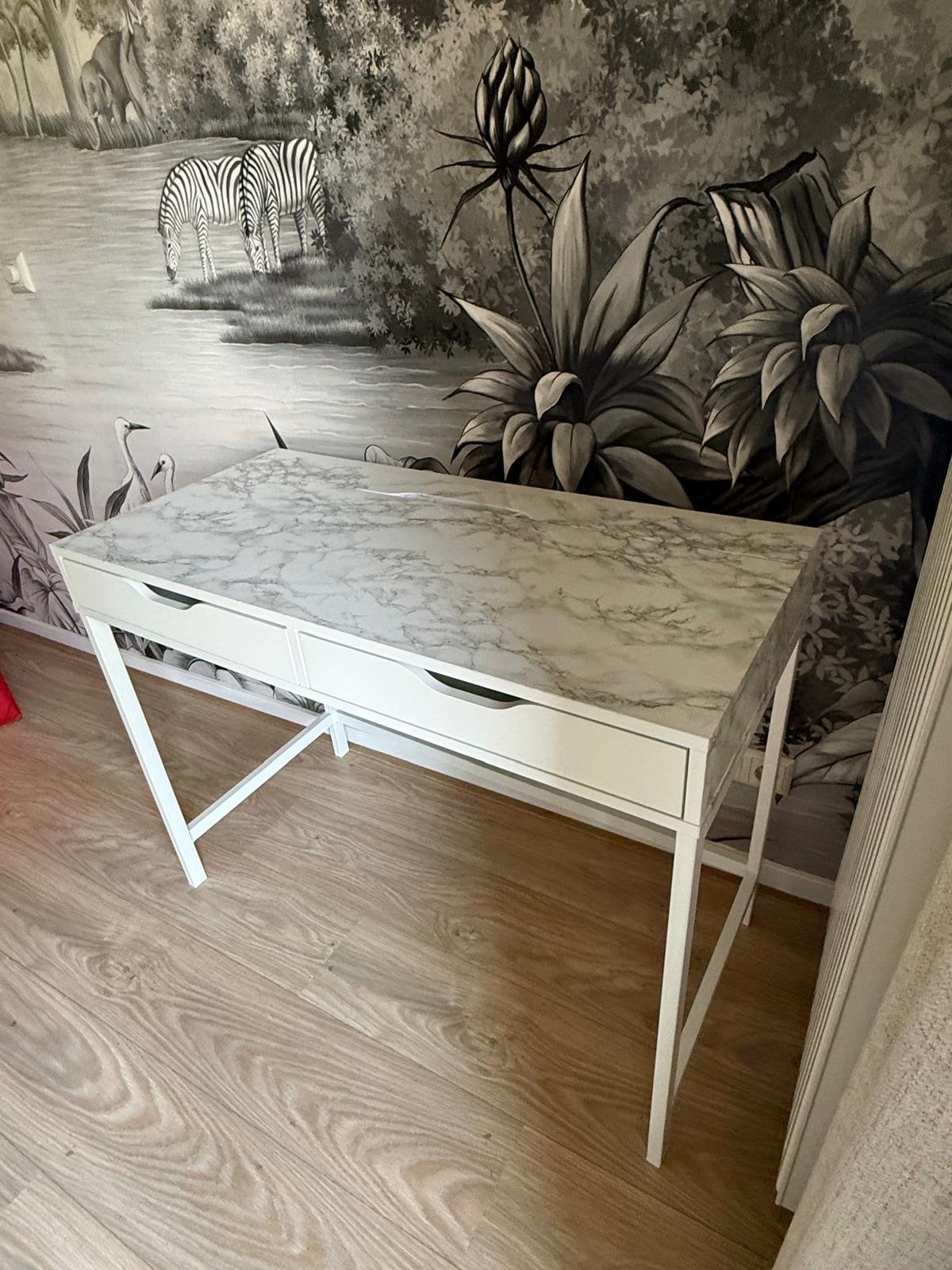 Ikea ALEX Bureau met lades, Ophalen, Gebruikt, Met lades, Spaanplaat of MDF