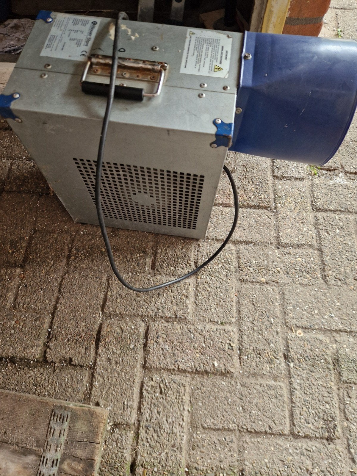 Luchtblazer airblower, Ophalen, Gebruikt