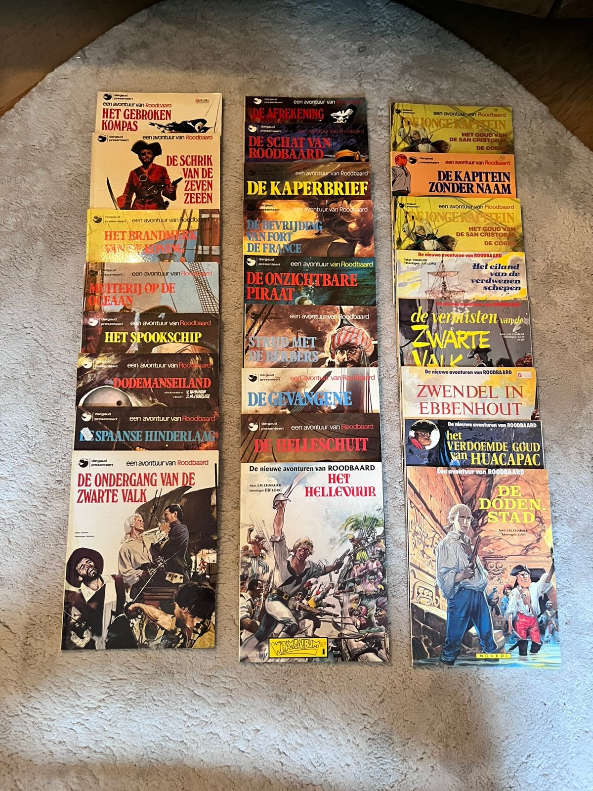 Roodbaard – grote verzameling – 24 albums – €45, Boeken, Strips | Comics, Meerdere comics, Ophalen of Verzenden, Gelezen, Europa