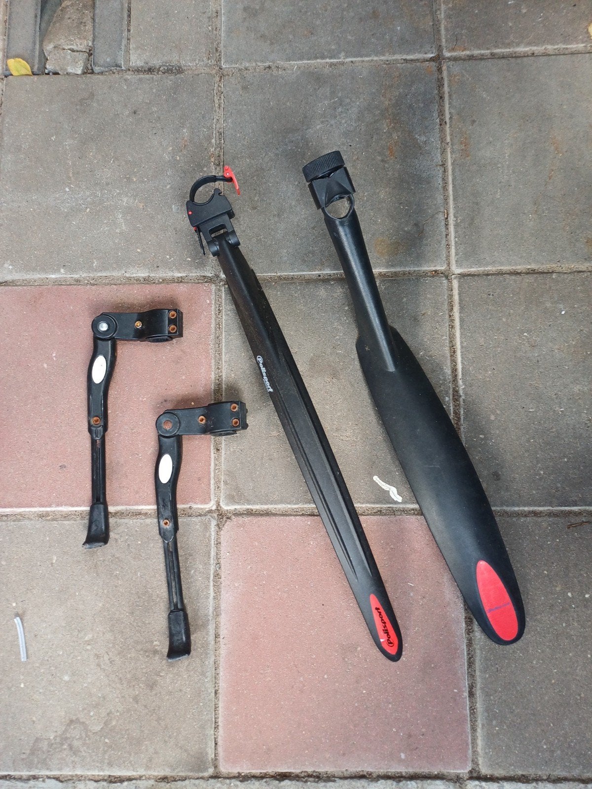 Fietsspatborden  en standaards MTB, Ophalen of Verzenden, Gebruikt, Polisport
