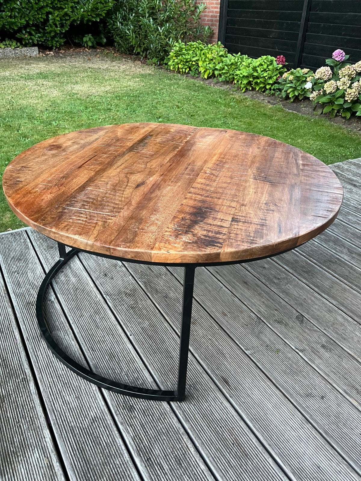 Mango bijzettafel, Ophalen, Rond, 50 tot 100 cm, 50 tot 100 cm
