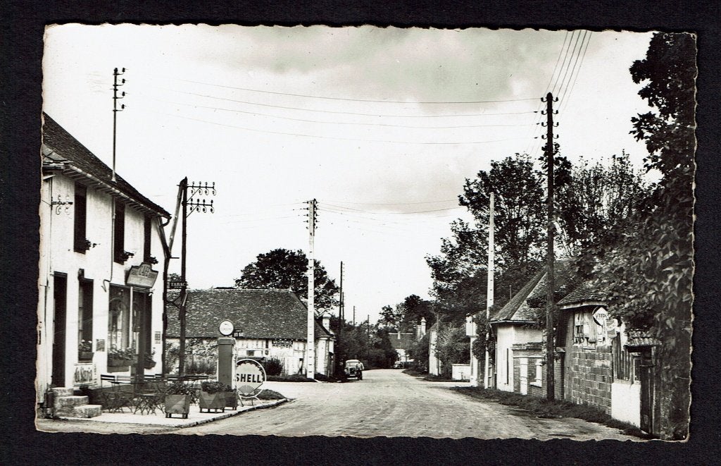 Oude ansichtkaart Charmont (Aube) - La Grande Rue, Ophalen of Verzenden, 1960 tot 1980, Gelopen, Frankrijk