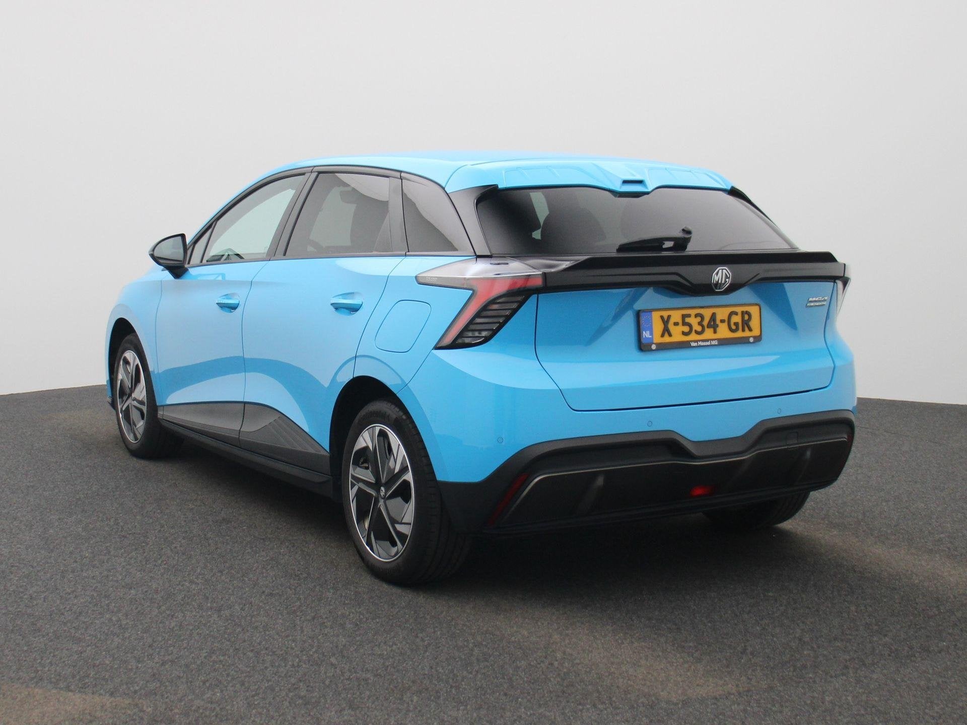 MG MG4 Electric Comfort 64 kWh | SOH 94,1% | APPLE CARPLAY -, Auto's, Automaat, 12 maanden, Gebruikt, Blauw