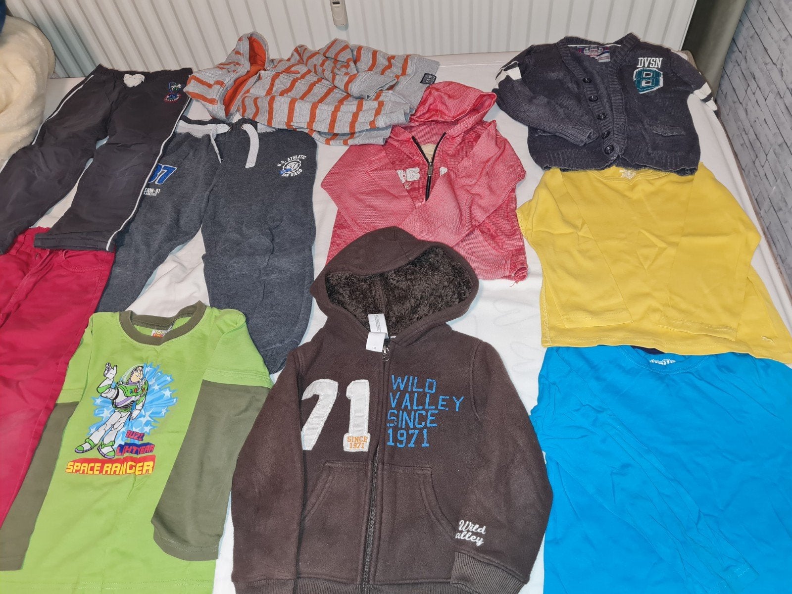 jongens kleren maat 110 en 116 [10 stuks], Ophalen of Verzenden, Jongen, Jas