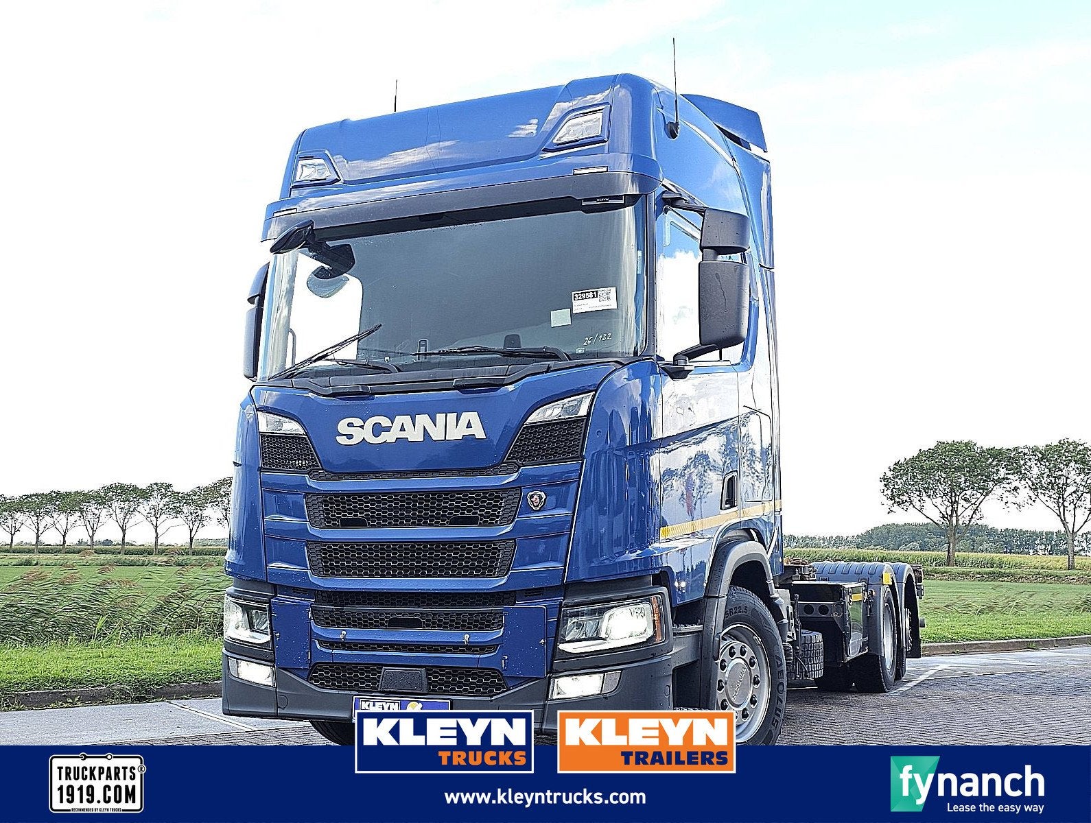 SCANIA R410 multiwechsler, Automaat, Euro 6, Scania, Blauw