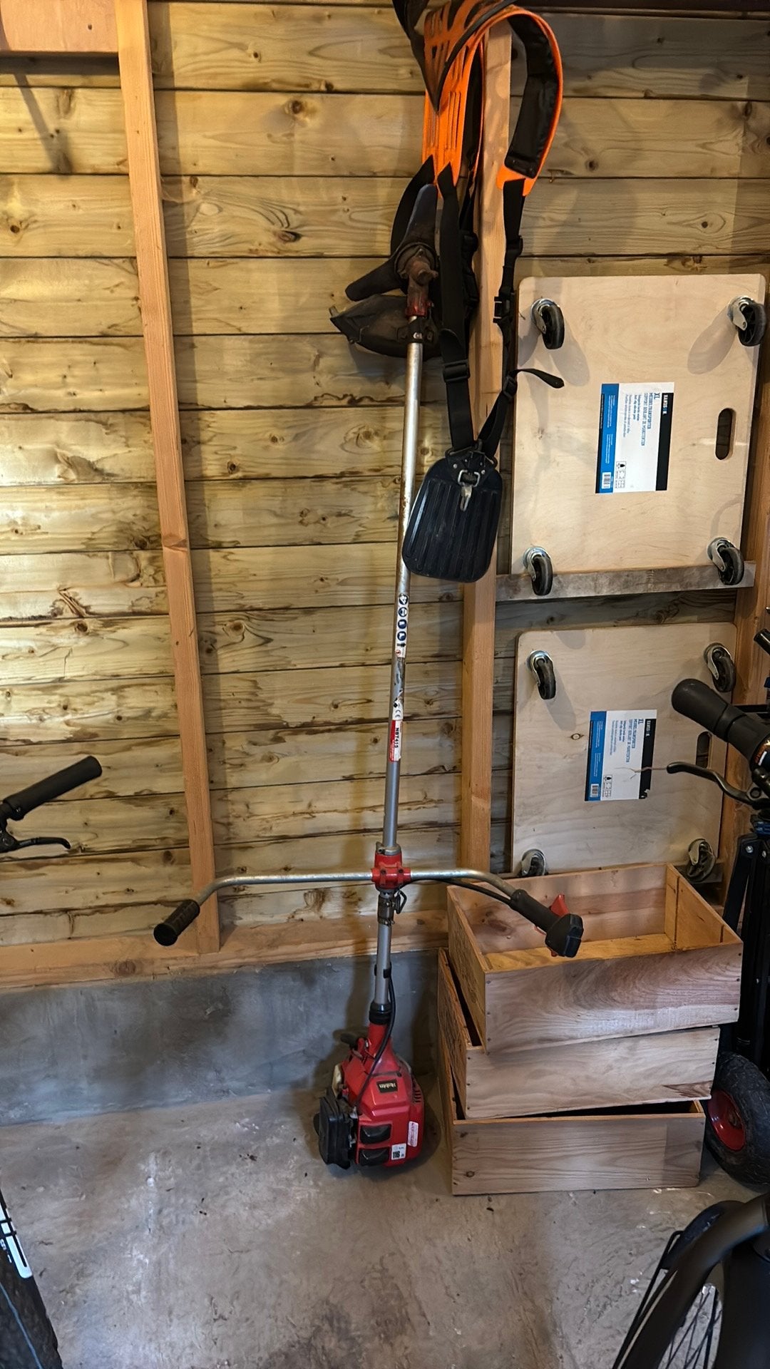 Robin NBT415 bosmaaier, Ophalen, Gebruikt, 10 tot 30 cm, Benzine
