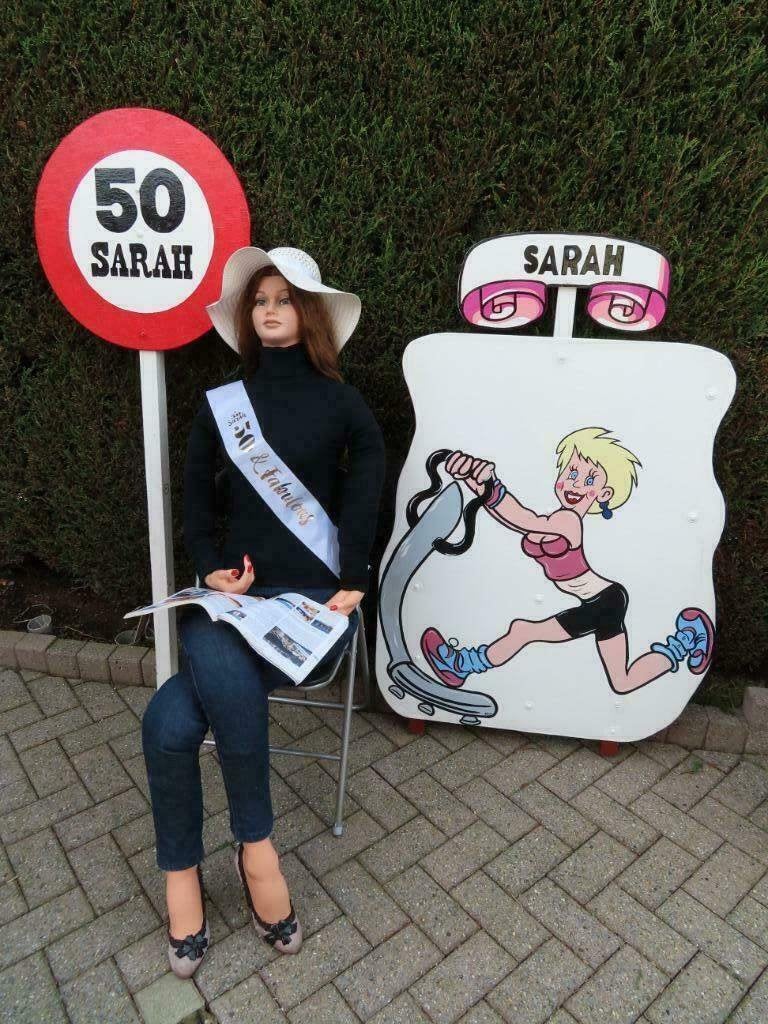 50 Sarah verjaardag set 3 deel geweldige unieke keuze., Ophalen, Zo goed als nieuw, Abraham of Sarah