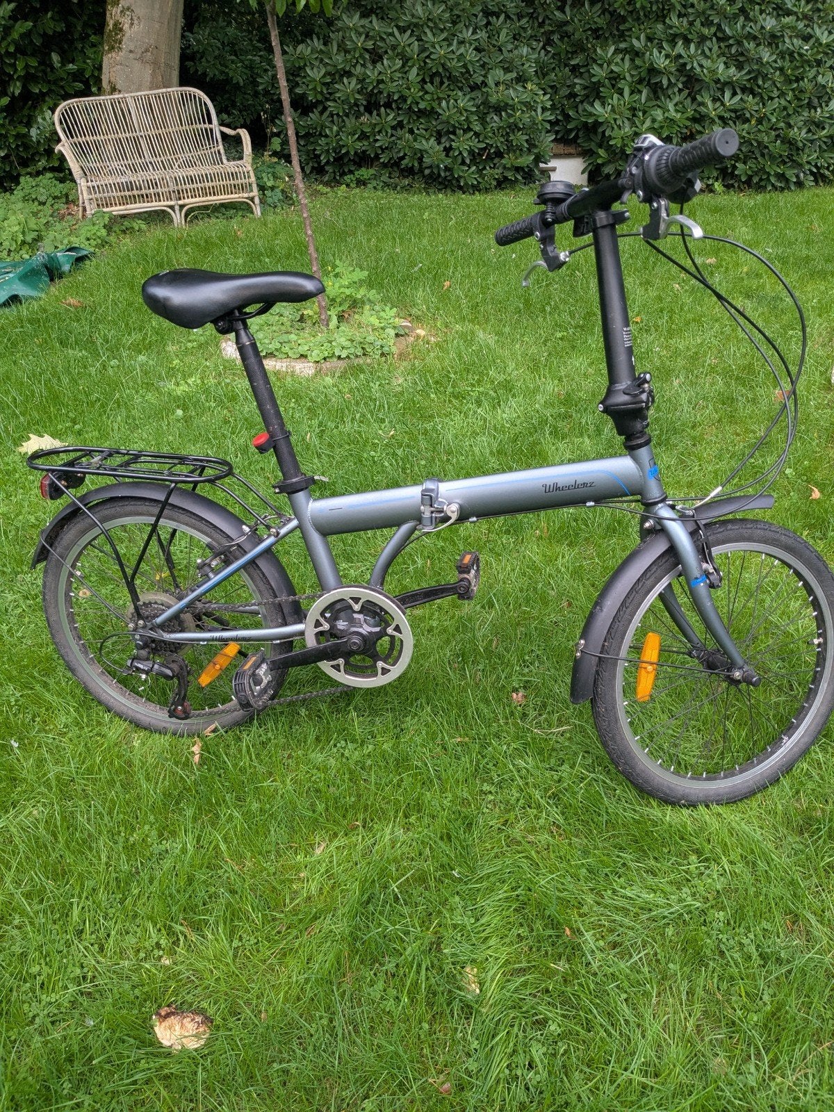 Wheelerz vouwfiets opvouwbare fiets - 20 inch, 20 inch of meer, Gebruikt, Velgrem, Versnellingen