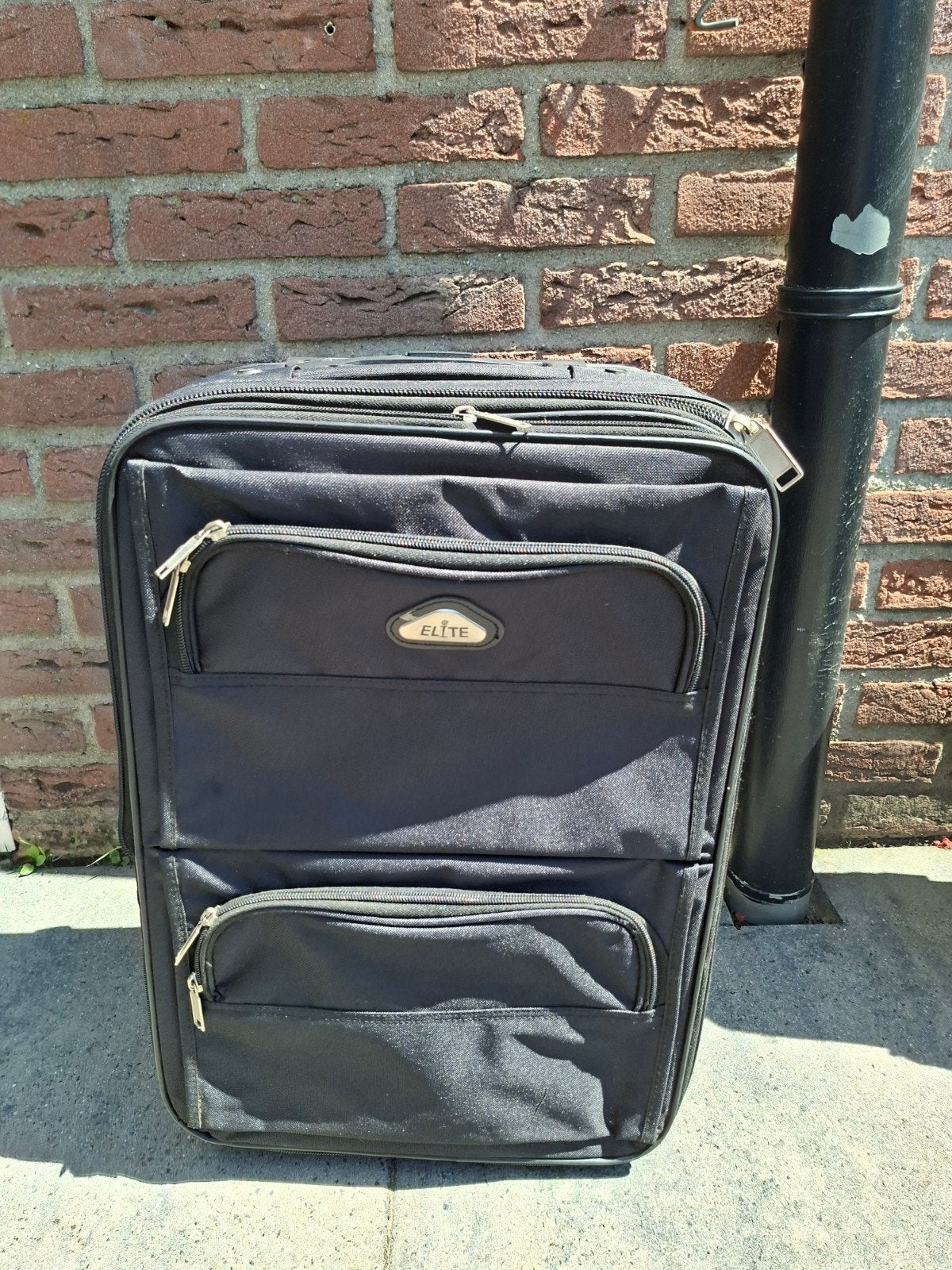 Handbagage koffer, Ophalen, 50 tot 60 cm, Hard kunststof, Zo goed als nieuw