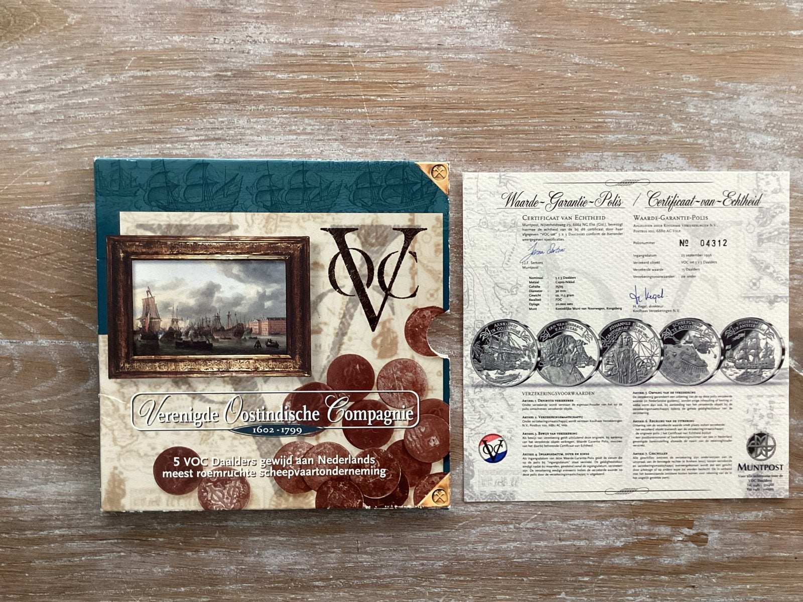 VOC Daalders - Koninklijke Munt van Noorwegen, Ophalen of Verzenden, Vóór koninkrijk, Overige waardes, Setje