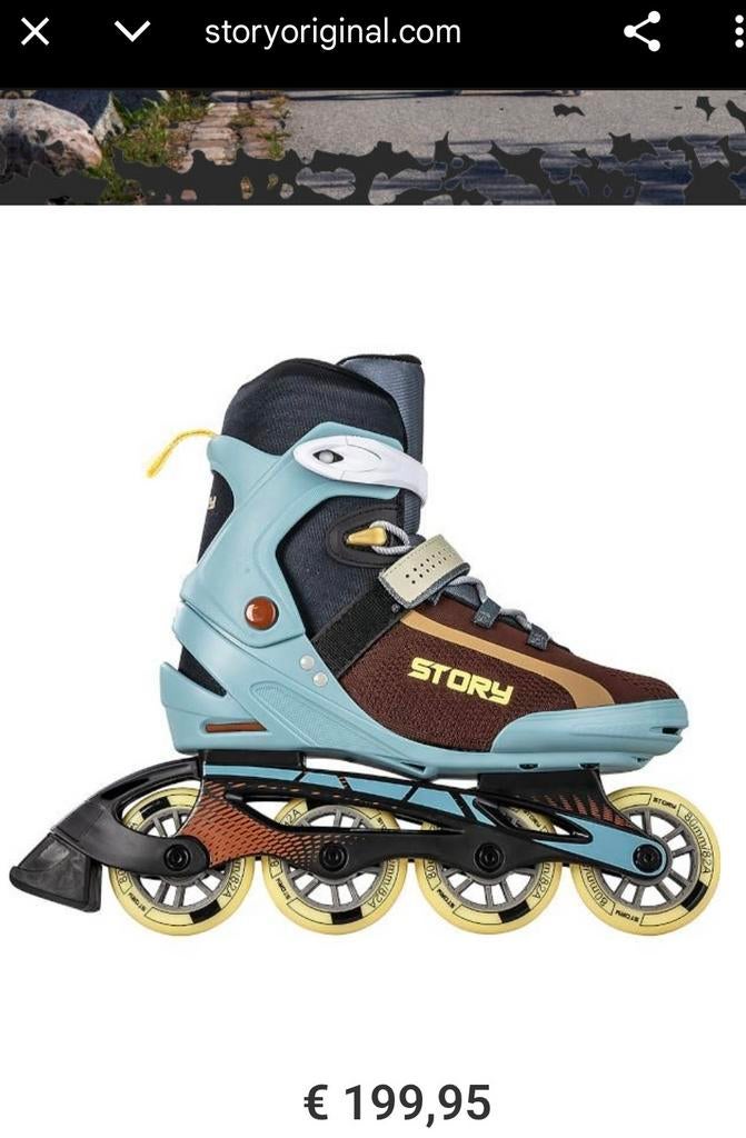 STORY Inline Skates - Verstelbaar en Comfortabel, Ophalen, Verstelbaar, Zo goed als nieuw, Kinderen
