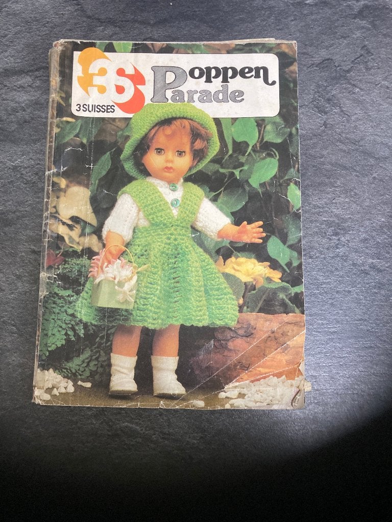 Poppen Parade Breipatronen Boek - 3 Suisses, Ophalen of Verzenden, Gebruikt, Breien, Patroon of Boek
