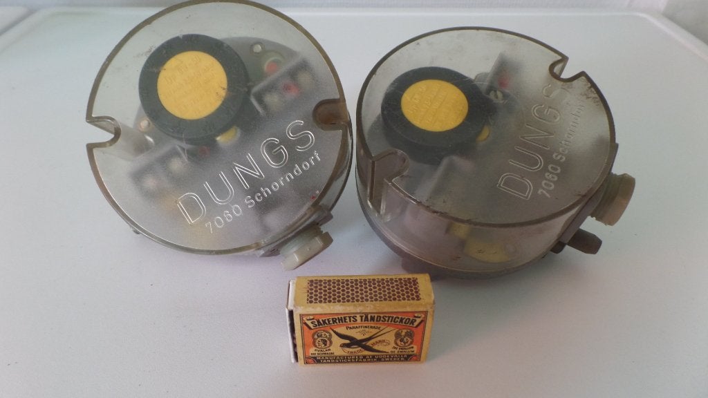 Drukschakelaar, DUNGS, GW-50, 2,5-50 mBar-(#9147), Ophalen of Verzenden, Gebruikt, Overige merken, Schakelaar