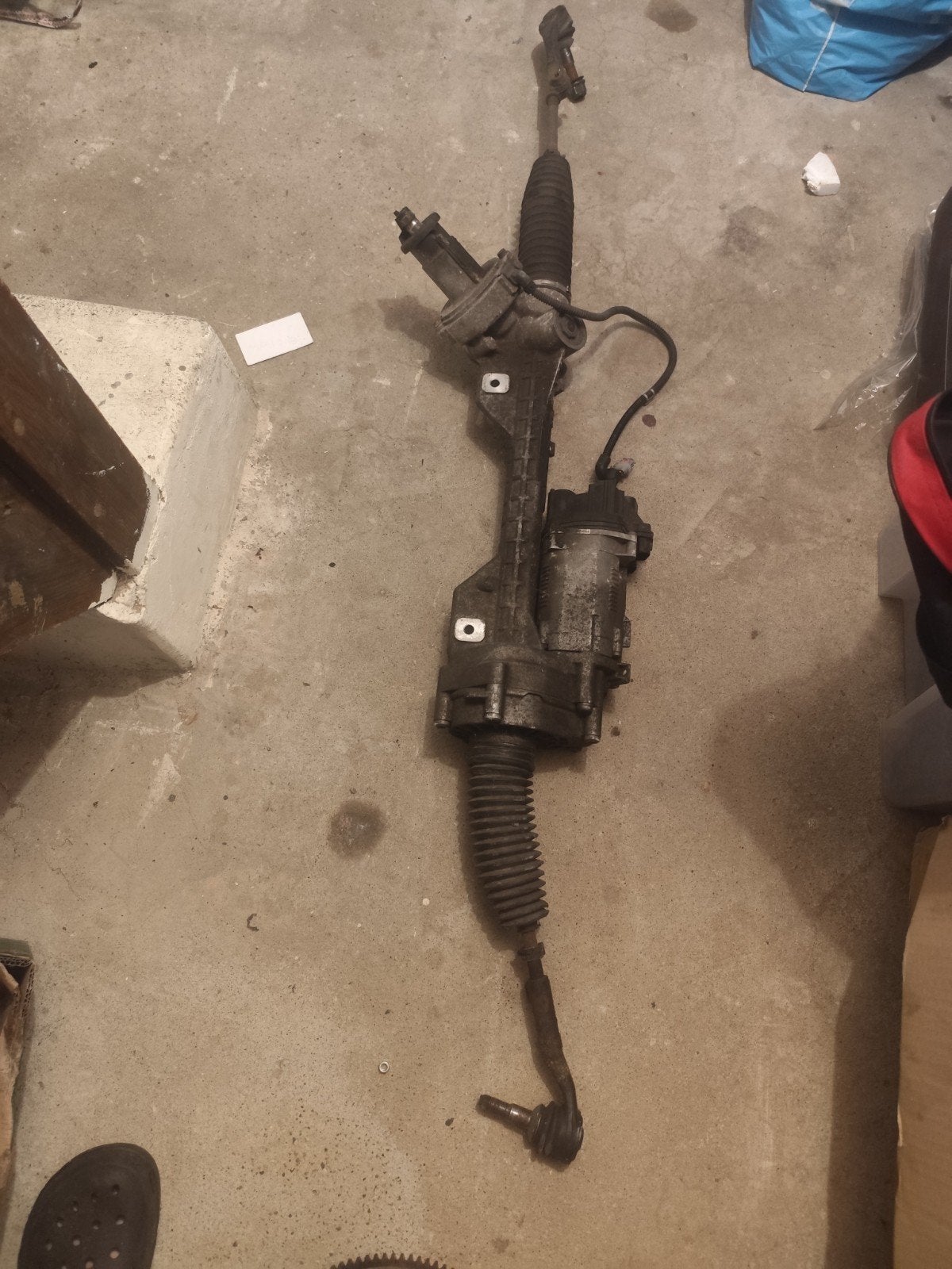 BMW E90 E91 N57 Stuurhuis met elektrische stuurbekrachtiging, Auto-onderdelen, Ophalen, Gebruikt, BMW