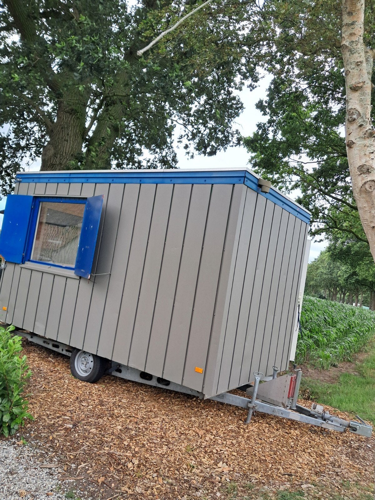 Tiny House/Foodtruck/ bouwkeet schaftkeet pipowagen, Ophalen, Gebruikt