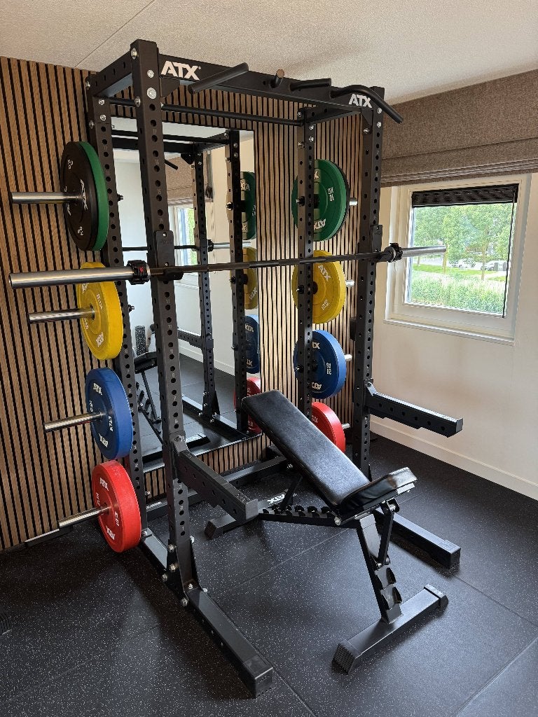 Complete home gym (Rogue Echo Bike over), Ophalen, Zo goed als nieuw, Benen, Krachtstation