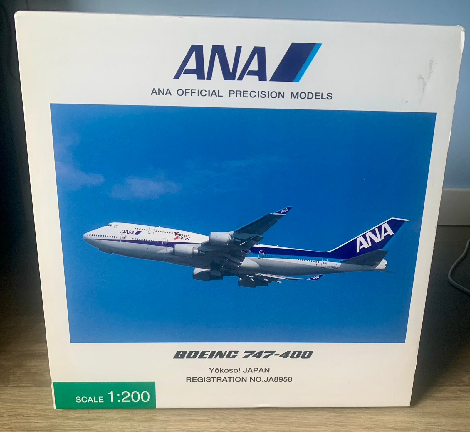 All Nippon Boeing 747 ‘Yõkoso! Japan!, Ophalen of Verzenden, Nieuw, Schaalmodel