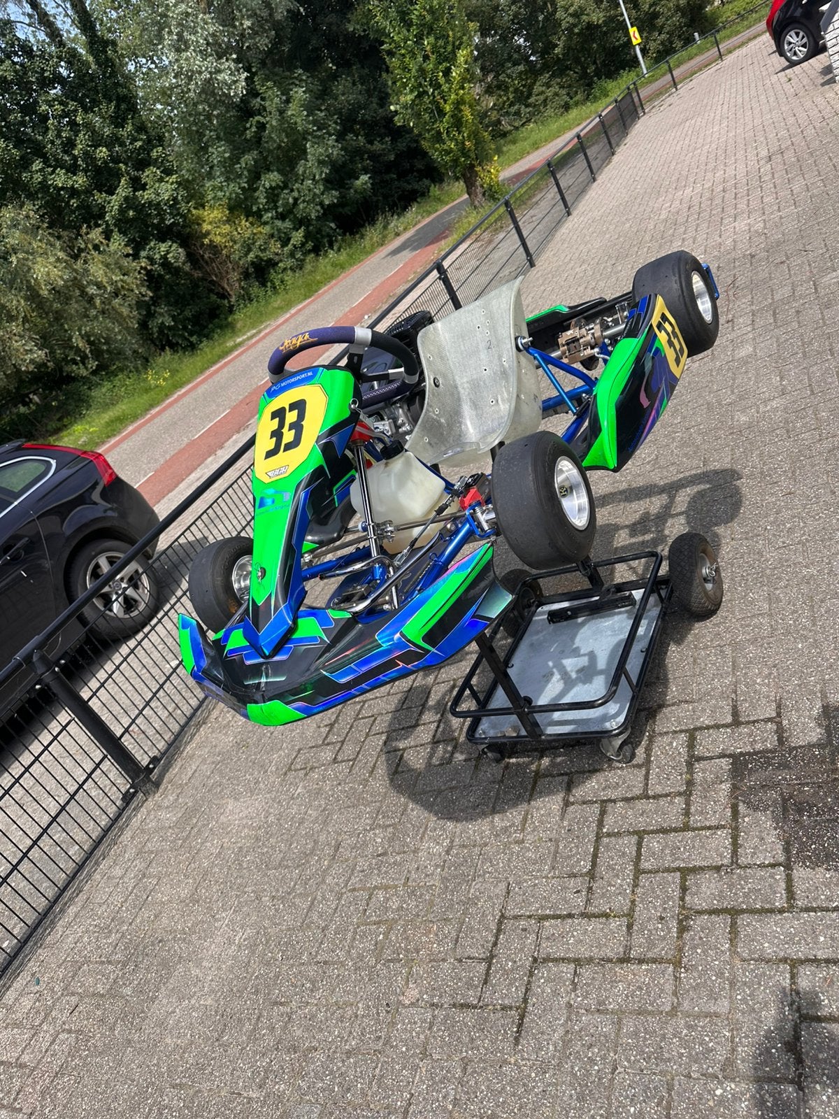 Praga piccolo kart  honda 200cc new motor, Ophalen, Zo goed als nieuw, Kart