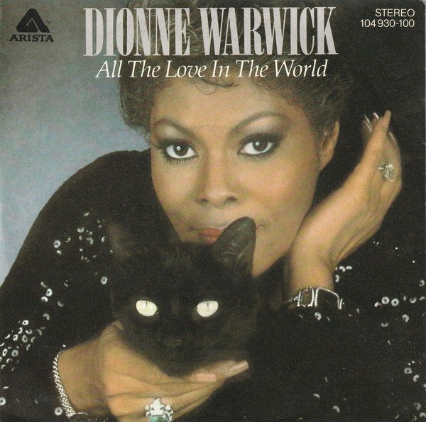 Dionne Warwick: All the love in the world/It makes no diff.., Gebruikt, 7 inch, Ophalen of Verzenden, Fotohoes