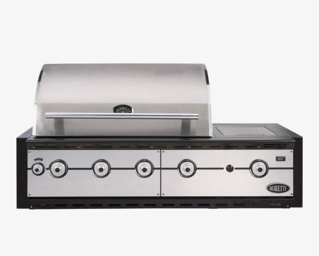 Boretti Ligorio Top gas barbecue, Tuin en Terras, Gasbarbecues, Ophalen, Nieuw