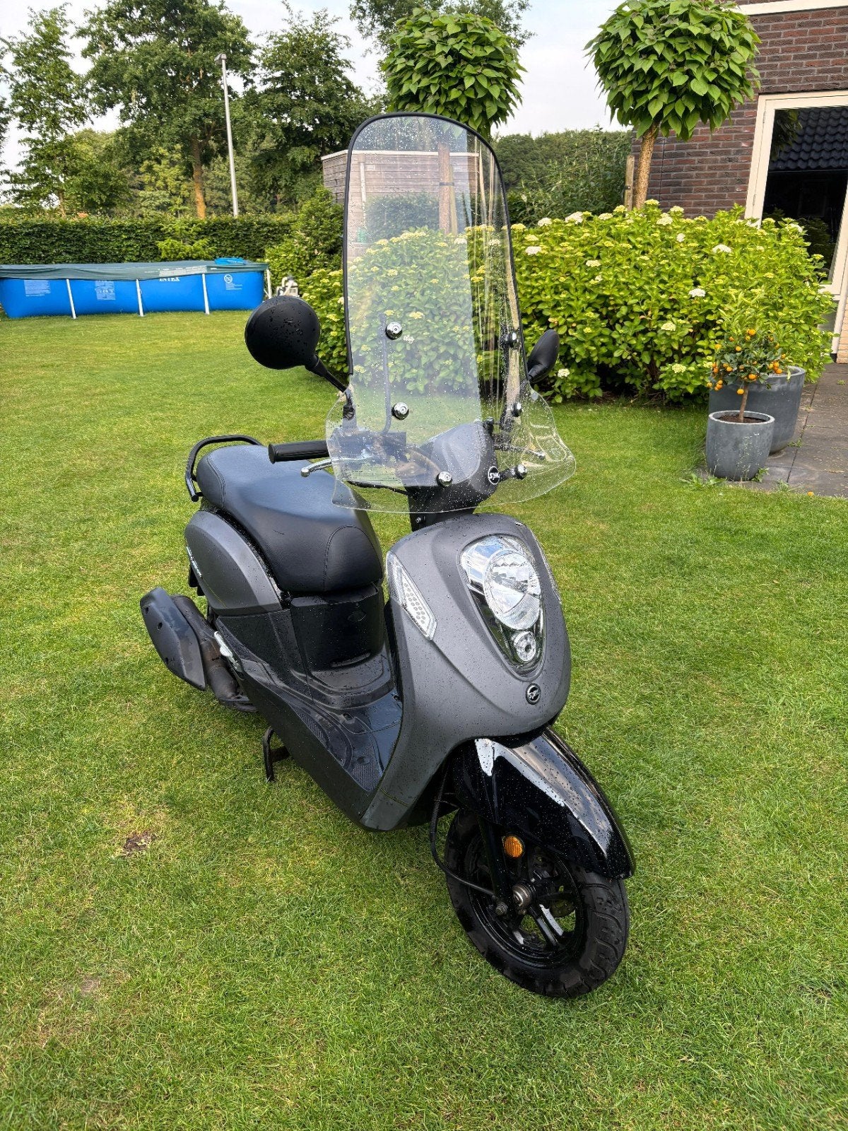 Sym Mio 50 uit 2022 - Slechts 4727 km!, Fietsen en Brommers, Scooters | SYM, Maximaal 45 km/u, Zo goed als nieuw, Benzine, Ophalen