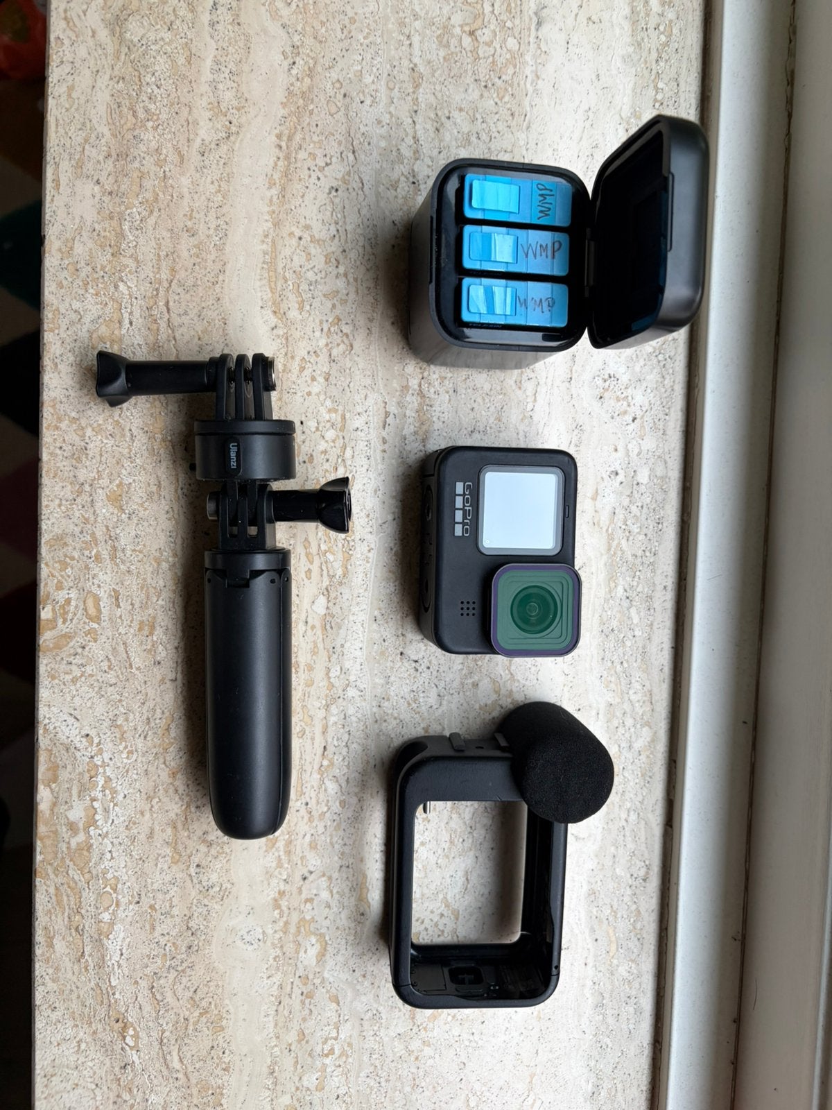 Gopro hero 9 black met accessoires
