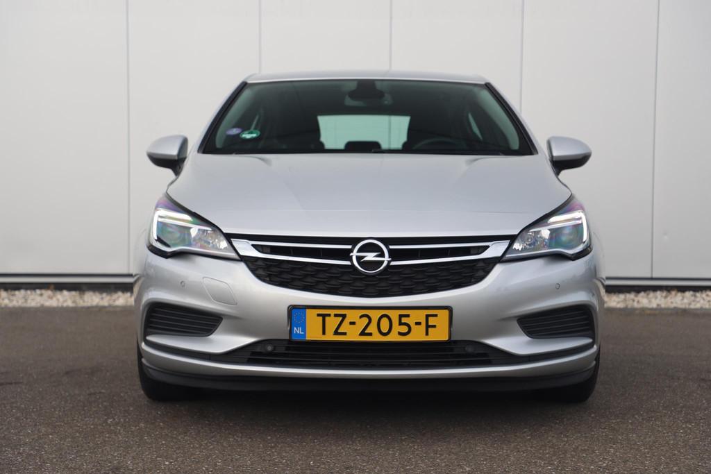 Opel Astra 1.0 Online Edition Navigatie Airco Cruise PDC Blu, Stof, Gebruikt, Euro 6, Met garantie (alle)