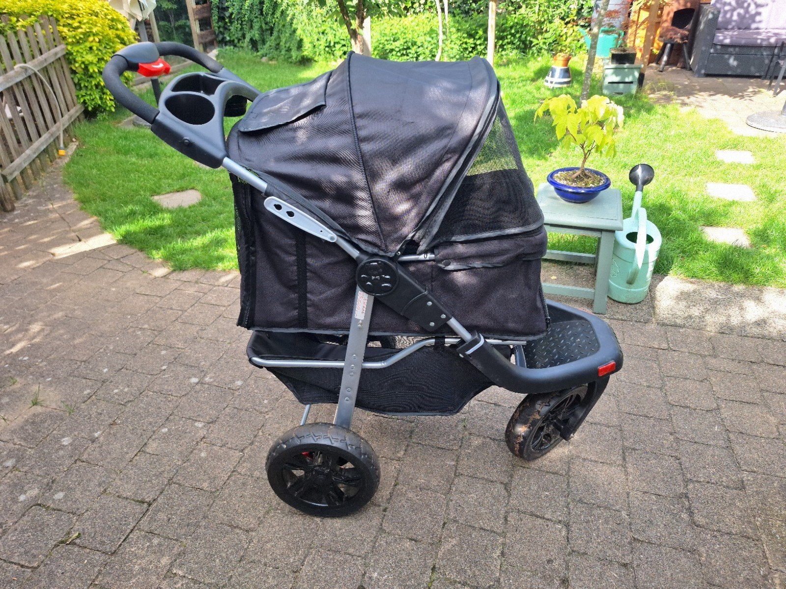 Hondenbuggy Topmast, tot 25 kg, Ophalen