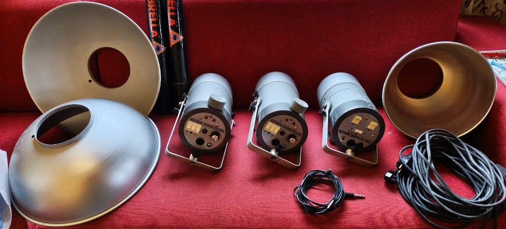 Bowens Monolite 400 set (studio verlichting - flitser set), Overige merken, Gebruikt, Opvouwbaar, Ophalen of Verzenden